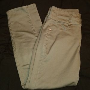 Olive Green Soft Stretch Pants